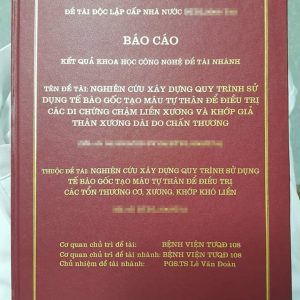 TẾ BÀO GỐC TRONG KÉO DÀI CHÂN